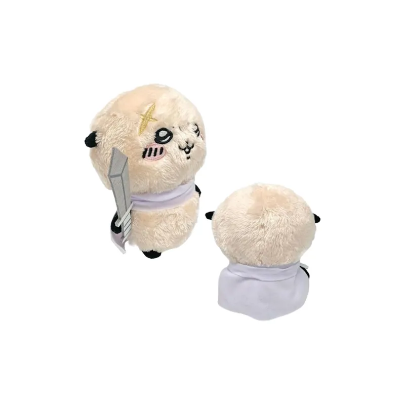Chiikawa Hachiware Chiikawa Rakko Chiikawa Hachiware Rakko Battle Edition Dolls Plush Doll 16cm High-2