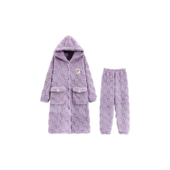The Story Of The Flower Season Pajama Set Women's Violet