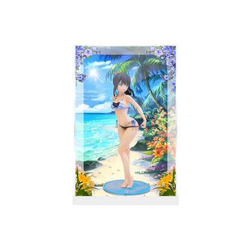 AOWOBOX Compatibility With Alphamax Ssss. Gridman Tetsuya Swimwear Figurine Display Case Model Accessories