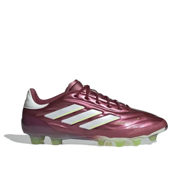 Adidas COPA PURE 2 Soccer Shoes Men Low Top Shadow Red/Footwear White/Team Solar Yellow-1