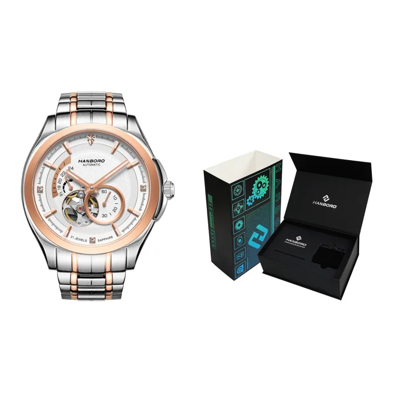 HANBORO Men Watch-5