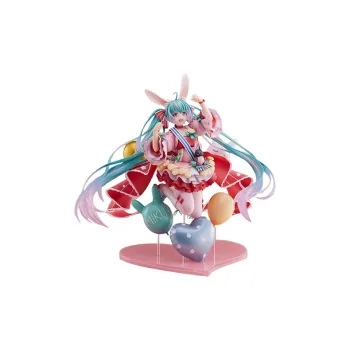 TAITO Hatsune Miku VOCALOID Birthday 2021～Pretty Rabbit Ver. Scale Figures 21.5cm