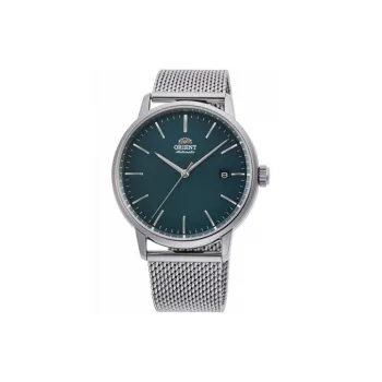 ORIENT Automatic Mechanical Movement Stainless Steel Strap Watch Men's Watches Green Dial