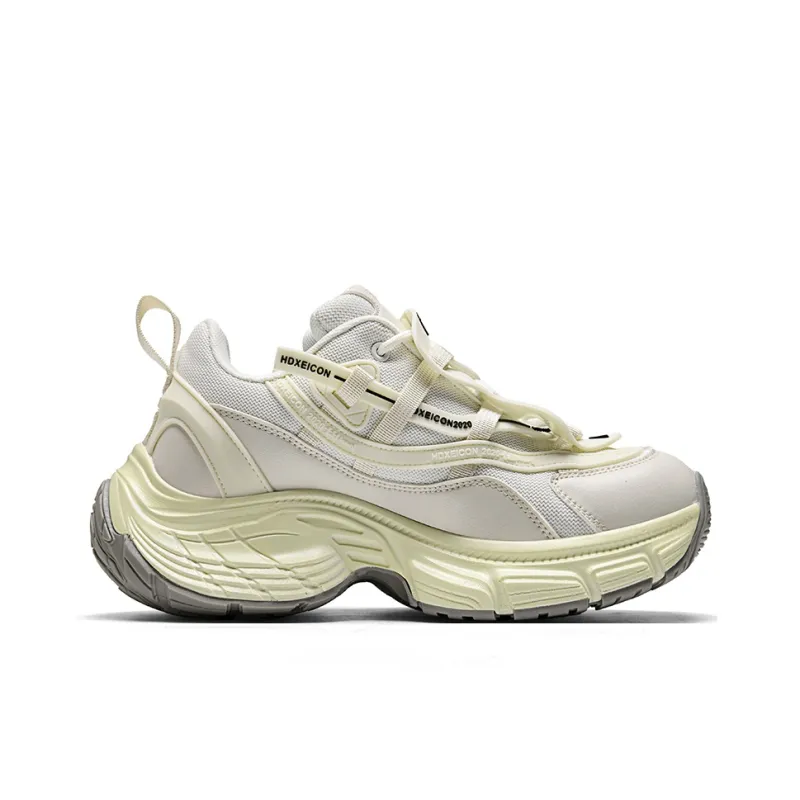 BLVCK PARIS Dark Night Series Abrasion Resistant Height Increasing Low Top Chunky Sneakers Unisex-3