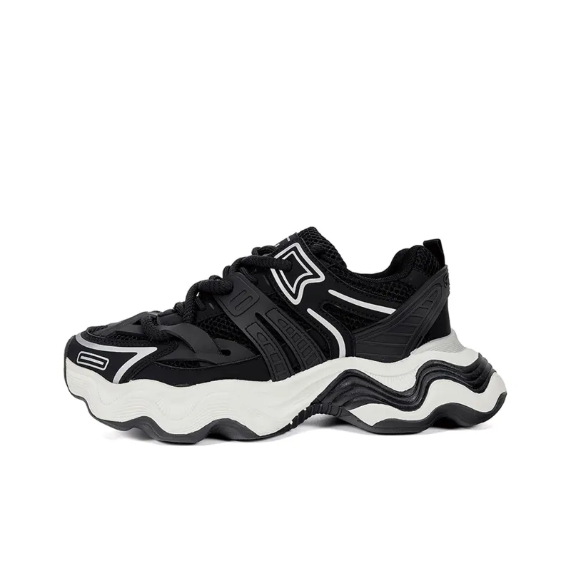 BUFFALO BOUND Anti-Slip And Wear-Resistant Breathable Low-Top Chunky Sneakers Men-4