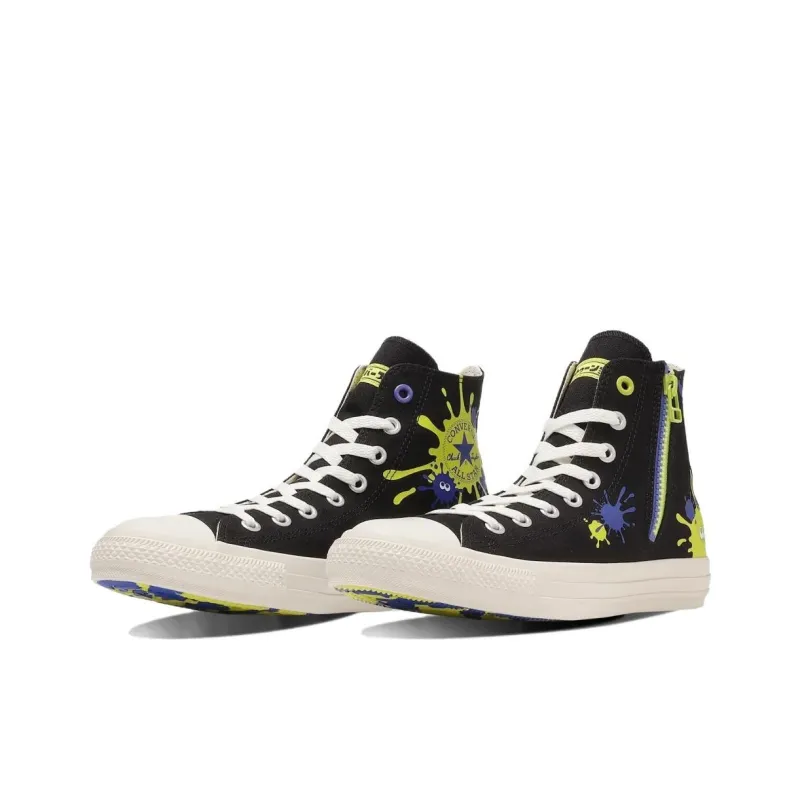 Converse Chuck Taylor All Star Zip Hi Splatoon 3 Black-3