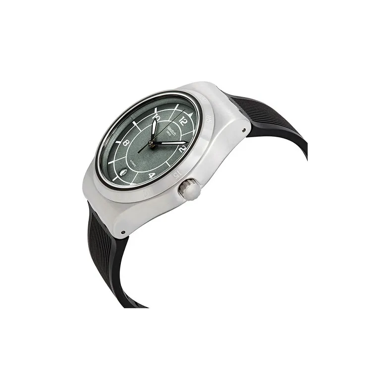 SWATCH Men 42mm Gray Watch YIS419-2