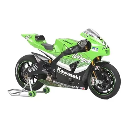 Tamiya 1 12 Kawasaki Motorcycle Green Model Kits-3
