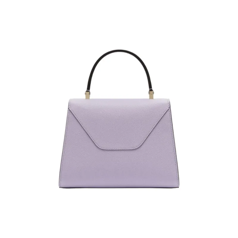 Valextra Leather Shoulder Bag, Crossbody Bag, Handbag Mini Women's Wisteria Pink-2