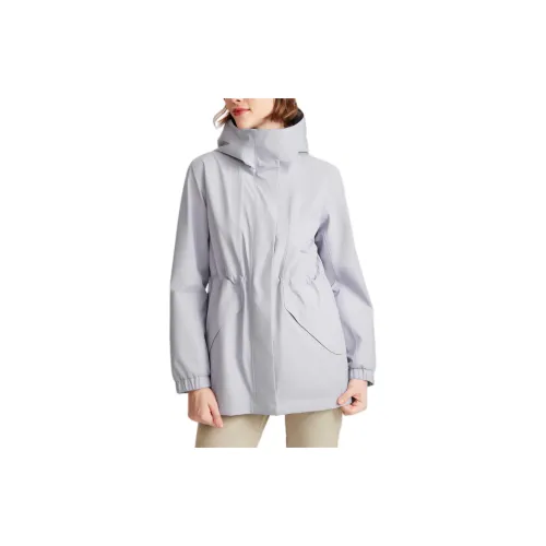 AIGLE Windbreaker Jackets Women's Gray Purple