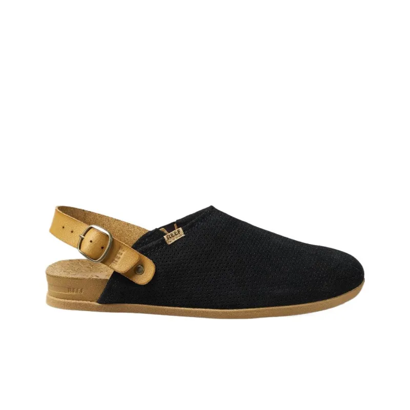 REEF Slip-Resistant Wrap-toe Slippers Unisex Black-1