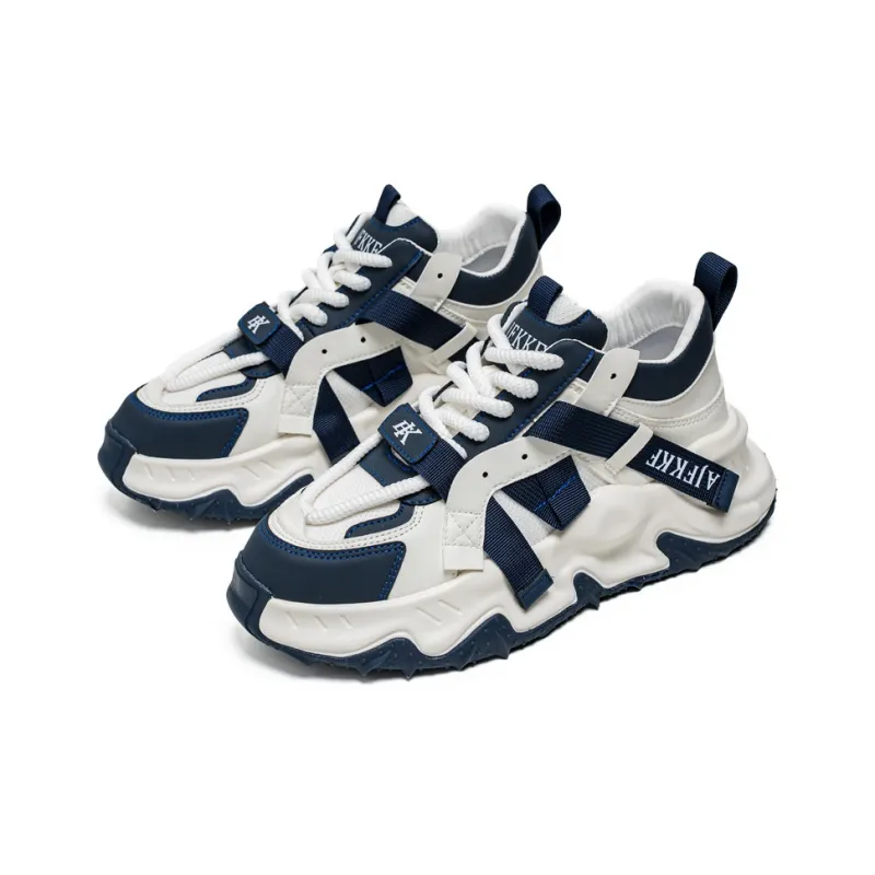 GNVA Slip-Resistant Low-Top Chunky Sneakers Men Box-3