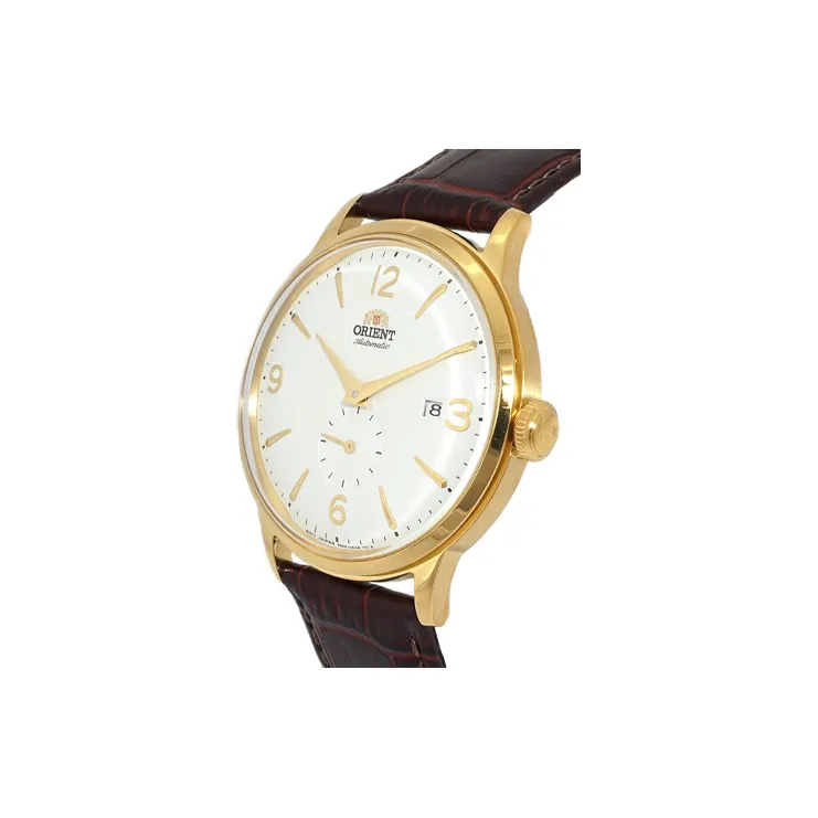 ORIENT Automatic Mechanical Movement Leather Watch Bands Watch Men's Watches White Dial RA-AP0004S-1