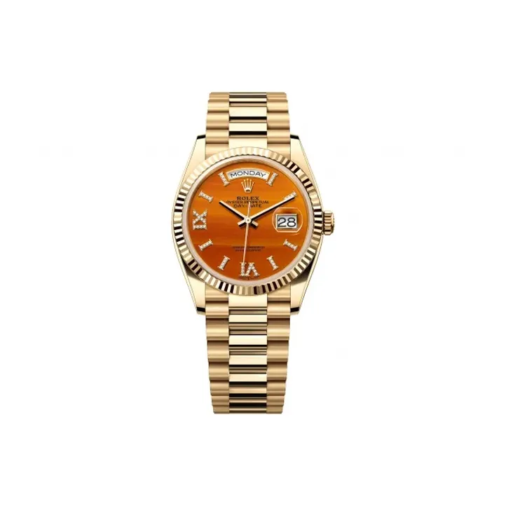 ROLEX Men Week type Calendar Watch-0