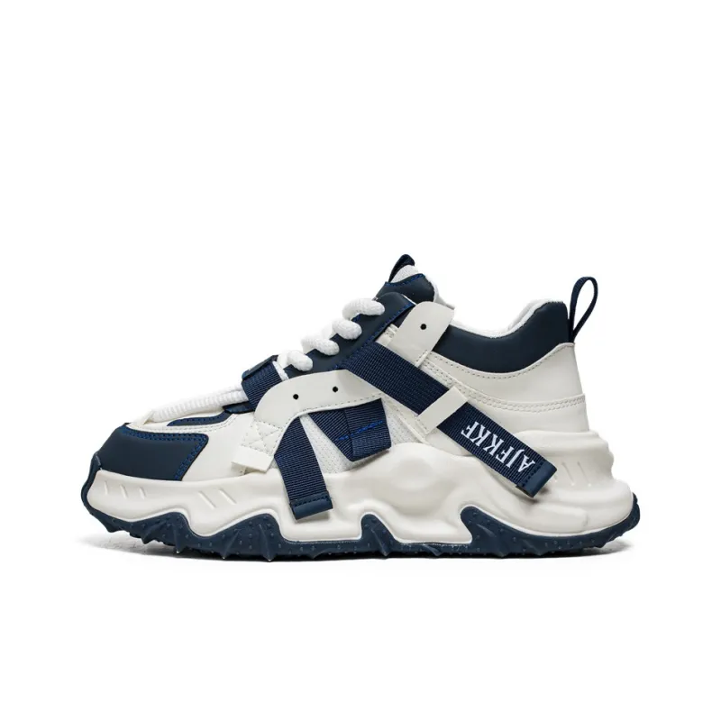 GNVA Slip-Resistant Low-Top Chunky Sneakers Men Box-1