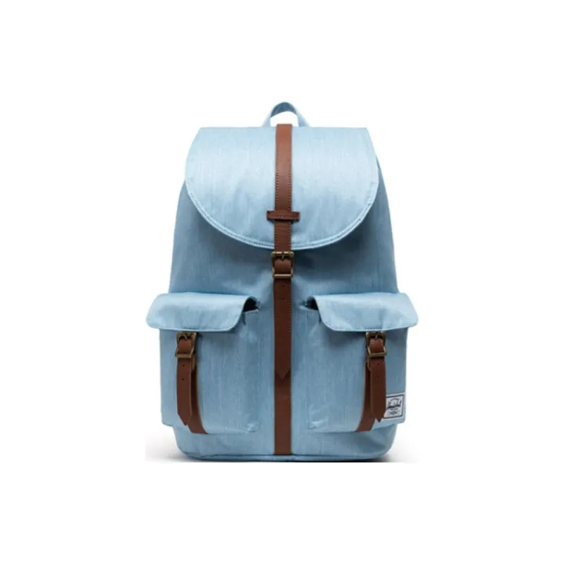 Herschel Polyester Backpack Tubas Unisex Cyan Denim-0