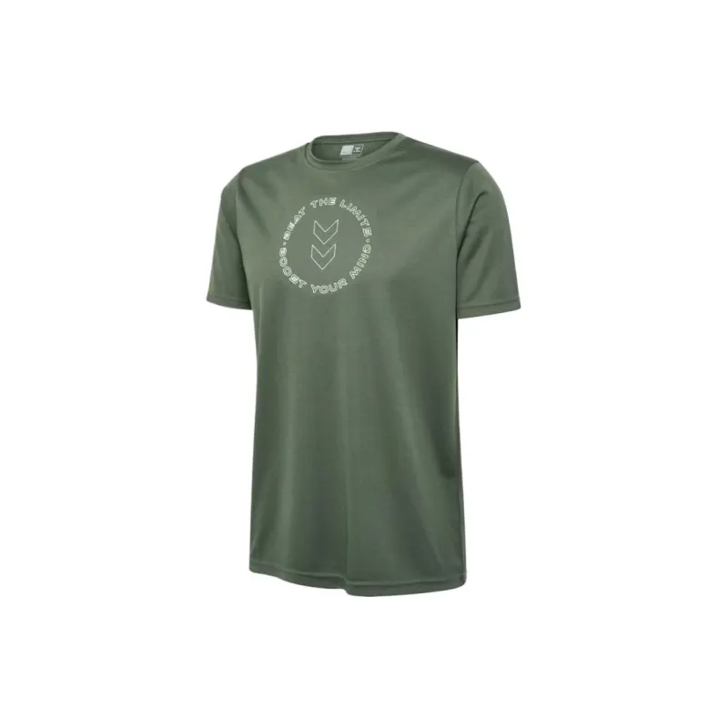 Hummel HMLTE BOOST T-Shirt Men's Green-1