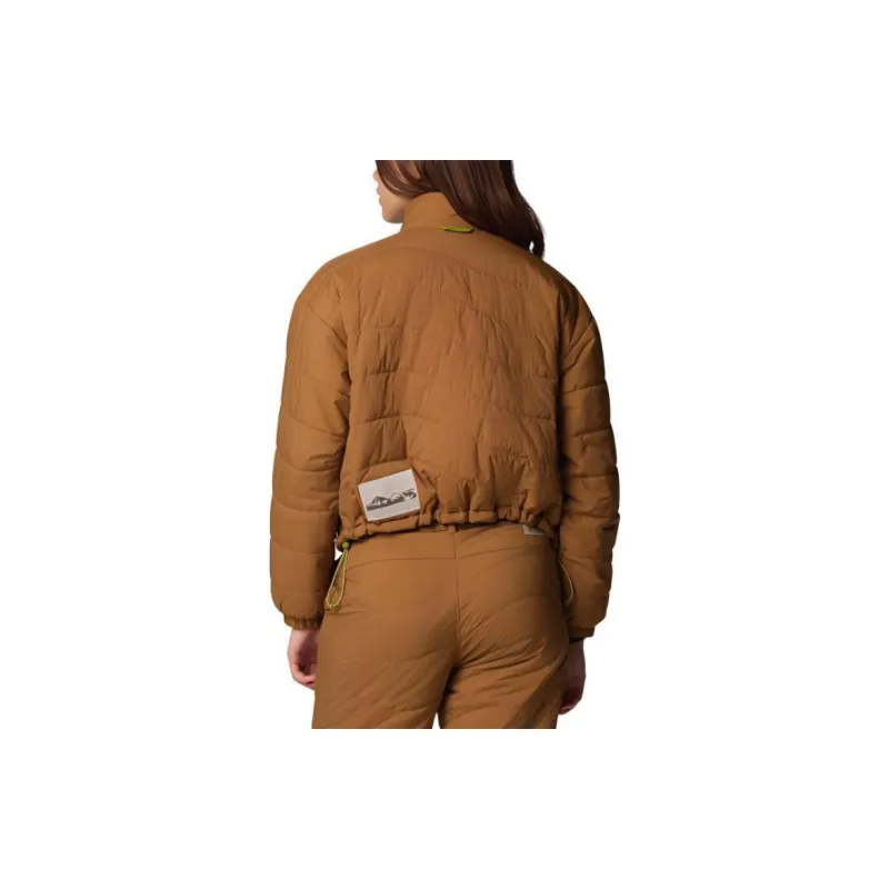 Columbia Wallowa Puffer Jacket Women's Camel Brown-1