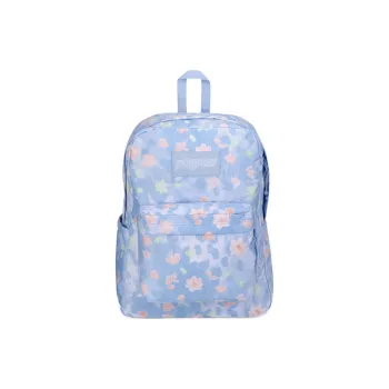 JanSport Polyester Backpack Medium Size Unisex Embroidered Blue
