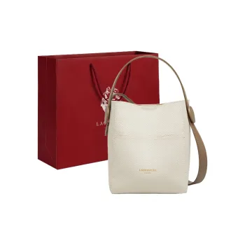 Old Man's Head Cow Leather Shoulder Bag, Crossbody Bag, Handbag Medium Size Women's Multicolor