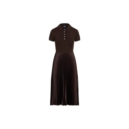 Polo Ralph Lauren Panelled Midi Dress