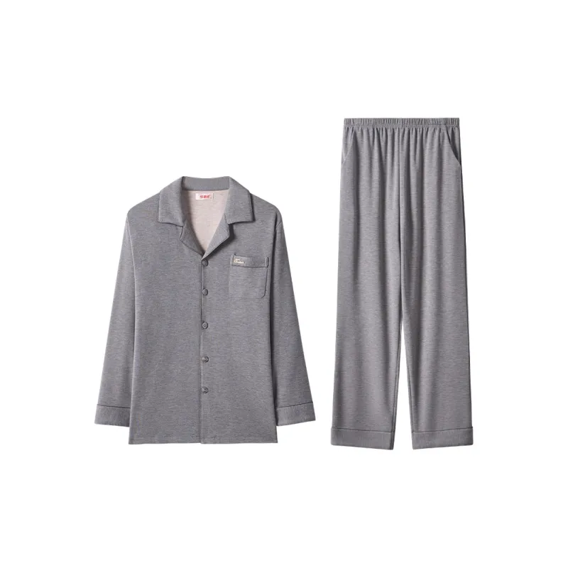 H YXIANG Men Pajama Sets-8