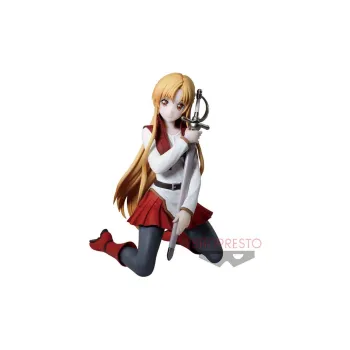 BANPRESTO Asuna/Kikuchi Asuna Glass Factory Sword Art Online Asuna In A Kneeling Position Bonus Gifts