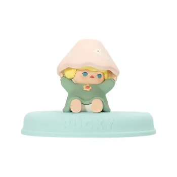 POP MART Pucky Elf Stay at Home Collection Phone Stand Trend Based Products 7.5cm