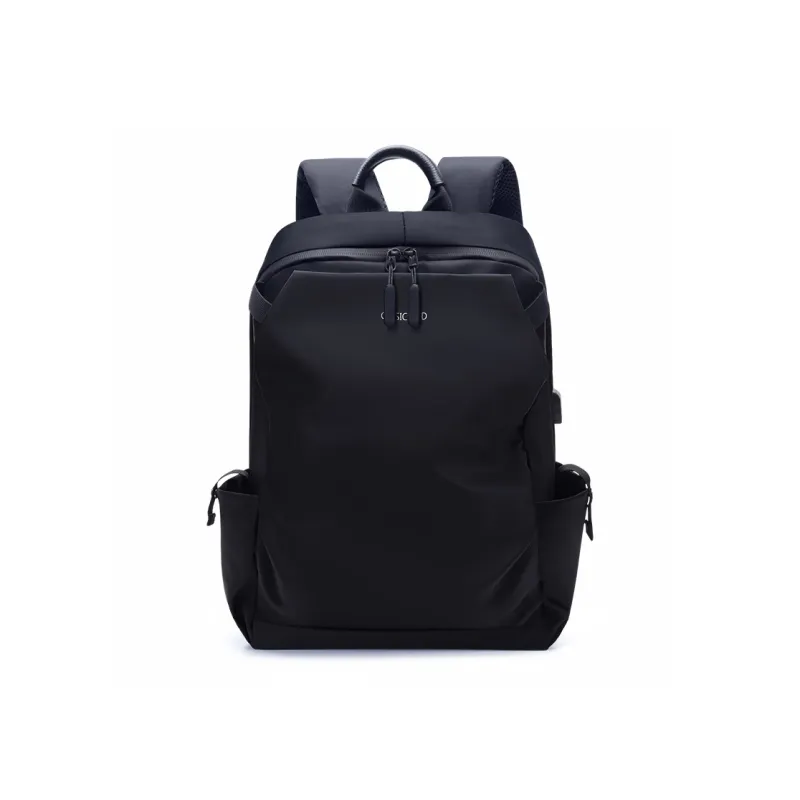 Old Man's Head Fabric Laptop Backpack Men-1