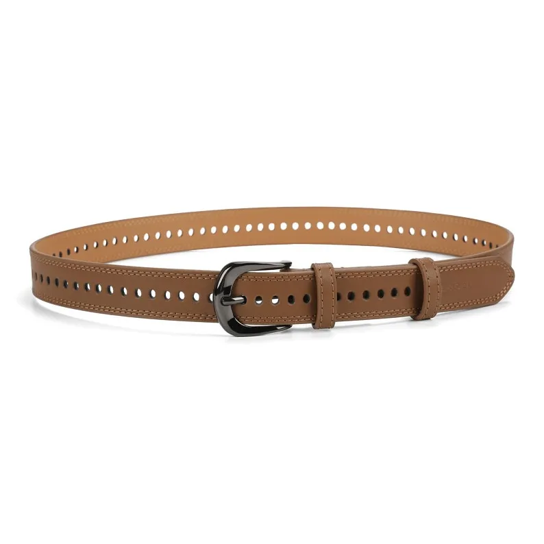 MEXICAN Split Cow Leather Leather Belts Women's 2.8cm-7