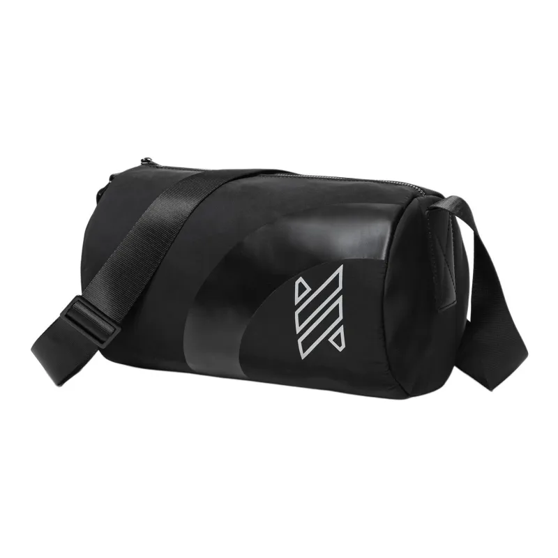 NOMK Oxford Techwear Sling Bag Cylinder Bag Backpack Shoulder Bag Crossbody Bag Medium Size Unisex Black-1