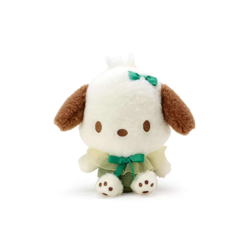 Sanrio Pochacco Soft Gray Healing Collection Dolls Plush Doll 21cm Height-0