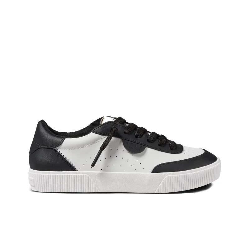 REEF Lay Day Seas Wear-resistant And Waterproof Low-Top Casual Shoes Women's Black White-1