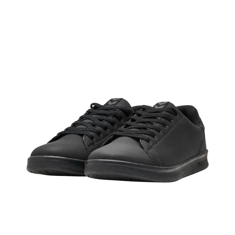 Hummel BUSAN SYNTH. NUBUCK Low-Top Skateboard Shoes Unisex Black-2