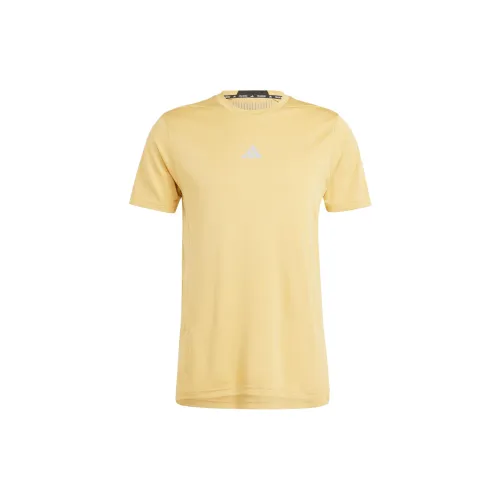 Adidas T-Shirts Men Yellow