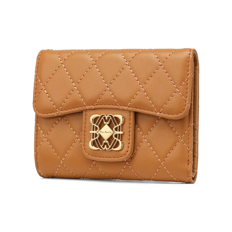 PIERRE CARDIN Top Grain Cow Leather Wallet Women's Multicolor-10