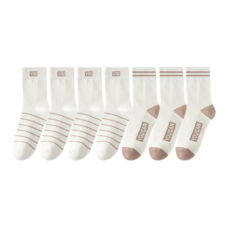 Lan Miao Mid Calf Socks Men 7 Pack-10