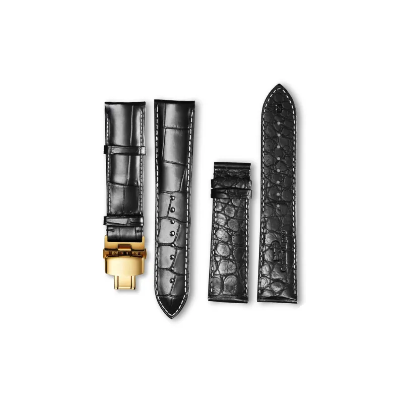 SHIRUI Accessories Omega Compatibility Watch Band 125/75 Genuine Leather Material-36