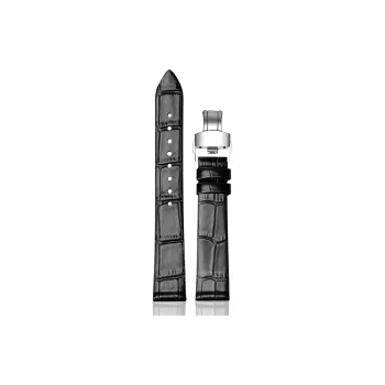 WOALMORN Longines Compatibility Watch Band Genuine Leather Material