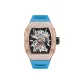 HBR970.2-Rose Case Blue Strap