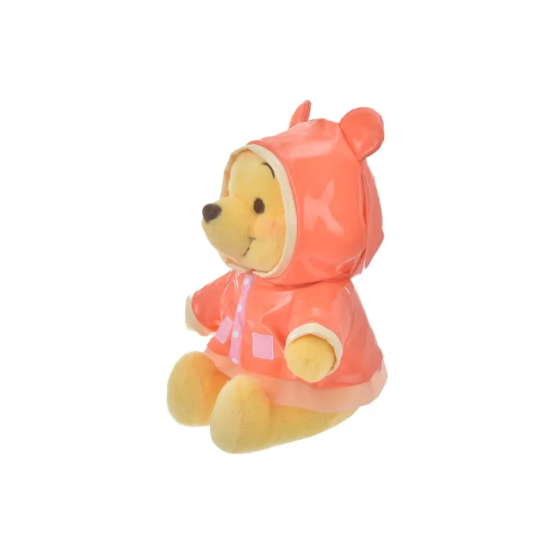 Disney Winnie The Pooh Raincoat Collection Dolls Plush Doll 25cm High-2