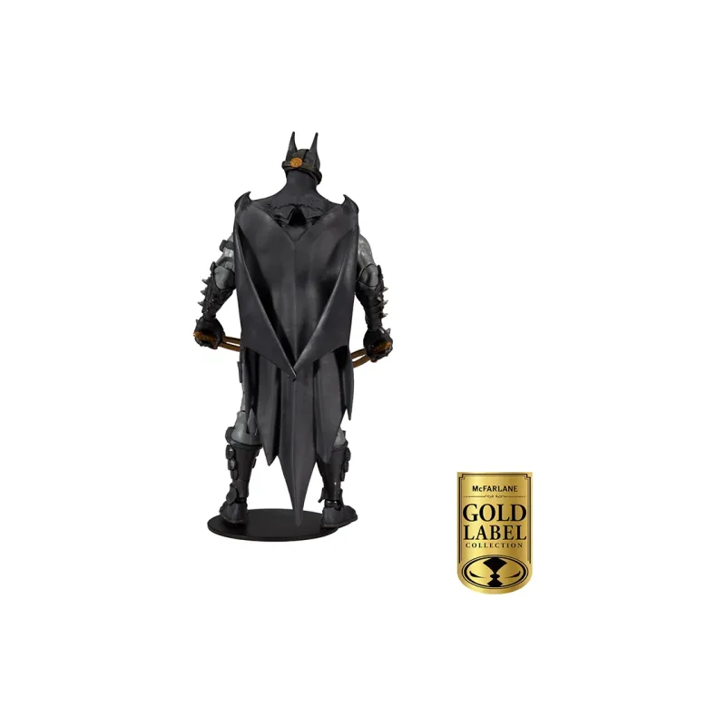 McFARLANE Batman DC Doll Old Mac Gold Logo Collection Scale Figure Bonus Gifts-4