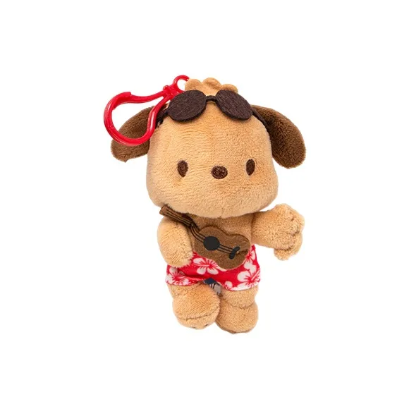 Sanrio Pochacco Hawaii Collection Dolls Plush Pendant /Height-0