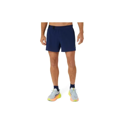 Asics Casual Shorts Men Dark Blue