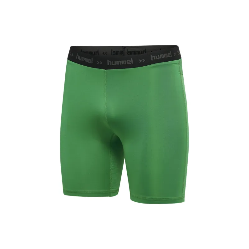 Hummel HML FIRST PERFORMANCE TIGHT SHORTS Sports Shorts Men Green-2
