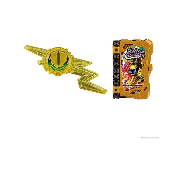 BANDAI Kamen Rider Saber DX Three Swords Transformation Book, Aladdin Lightning Emblem Assembled Models-1
