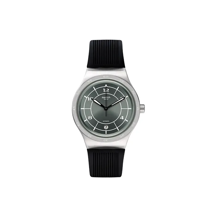 SWATCH Men 42mm Gray Watch YIS419-0