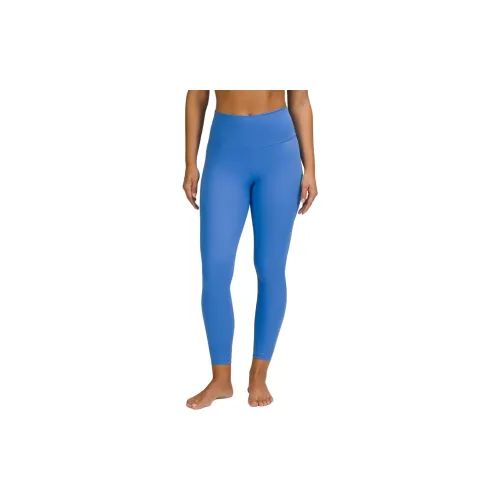 Lululemon Wunder Under Sports Pants Women's Blue Nile River