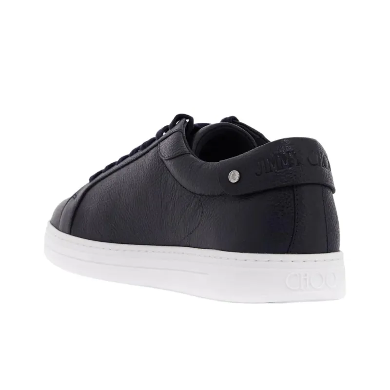 Jimmy Choo Rome Low Top Skateboard Shoes Men Black-2