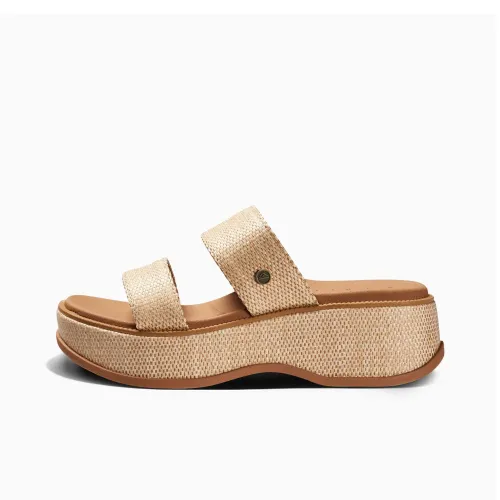 REEF Slip-Resistant Slide Slippers Women's Tan